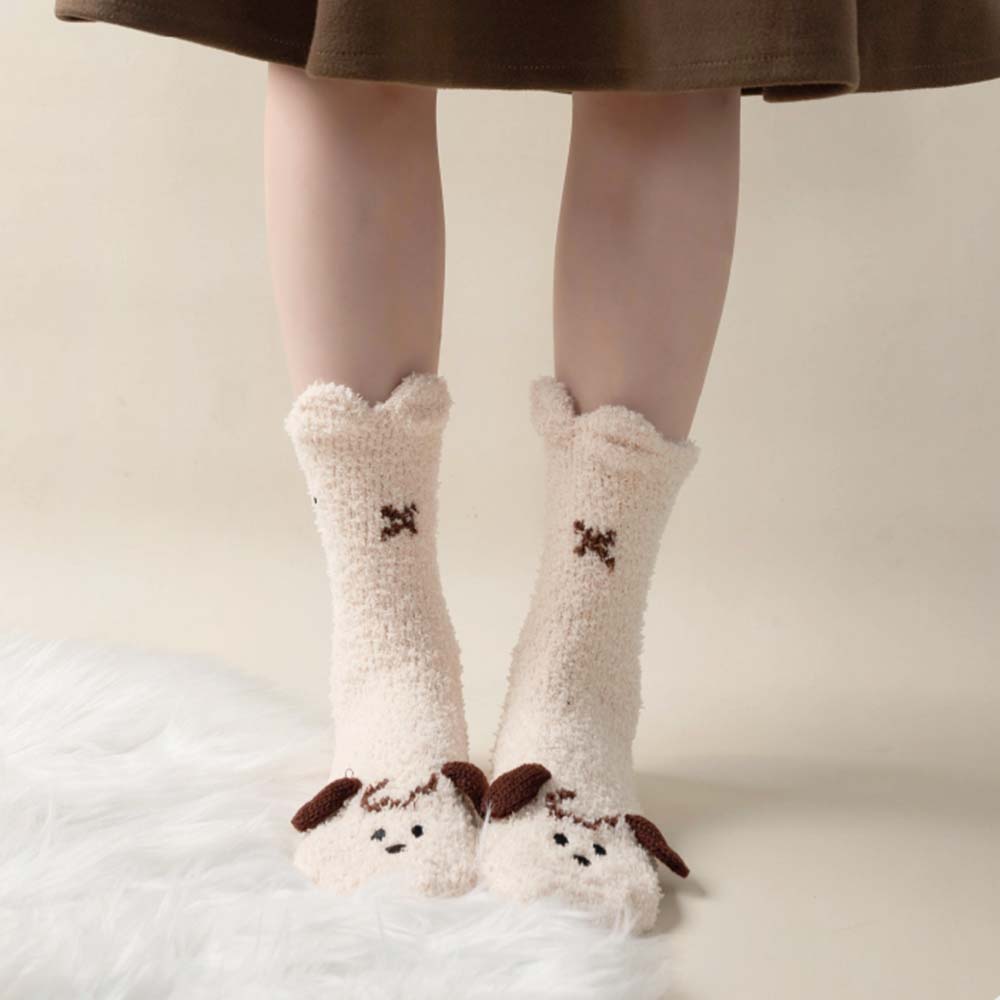 Furry Indoor Socks 3-Pack